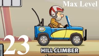 Hill Climb Racing 2 | HILL CLIMB LEVEL 1 VS HILL CLIMB MAX LEVEL  | Walkthrough GamePlay Android iOS