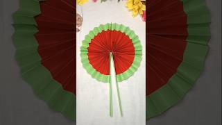 How to make a Paper Watermelon Fan  | Paper Watermelon | Magic Paper Fan #paperfan #paperwatermelon