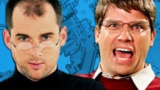 Steve Jobs vs Bill Gates. Epic Rap Battles of History