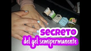 SECRETO PARA QUE ADHIERA PERFECTO EL GEL SEMIPERMANENTE!