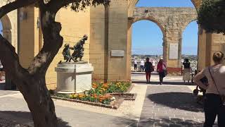 A walk around Valletta, Malta