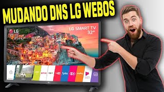 MUDANDO DNS SMART TV LG WEBOS  RÁPIDO E PRÁTICO