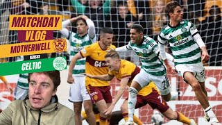 LAST MINUTE DEVASTATION AS CELTIC BREAK ML1 STEEL!! Motherwell 1-2 Celtic VLOG!!