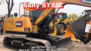 Used Sany SY95C is for sale in China. 9.5 tons. Contact Lily for more details.