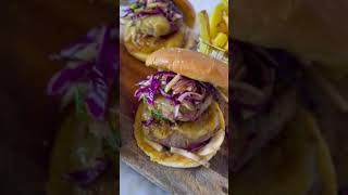 PORK AND FENNEL BURGERS