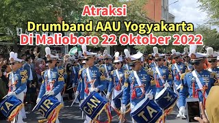 Atraksi Drumband AAU di Kejurnas Marching Band Piala Raja HB X Pada 22 Oktober 2022 | Part 1