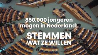 Jongeren zijn de toekomst. Laat je STEM horen! STEM op 15 maart.