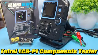 Fnirsi LCR P1 Transistor Tester | New LCR Meter Components Tester Review #LCRP1