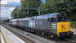 500008 Thunderer & DVT 82309 Passing Twyford - 05/10/24