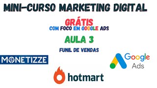 Curso de Marketing Digital Grátis - Funil de vendas - aula 3 - Marketing de afiliados - Google ads