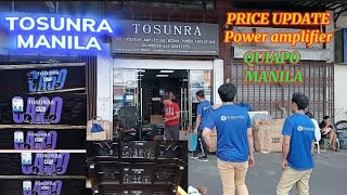 PRICE UPDATE POWER AMPLIFIER  TOSUNRA MANILA