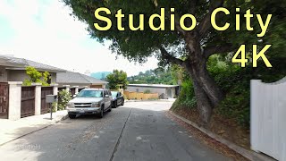 Relaxing Drive in Studio City, Los Angeles, California ASMR 4K