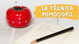 La técnica Pomodoro.