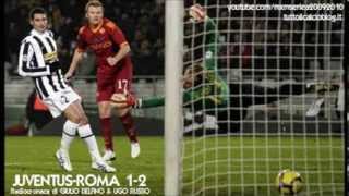 JUVENTUS-ROMA 1-2 - Radiocronaca di Giulio Delfino e Ugo Russo (27/1/2010) Radio Rai