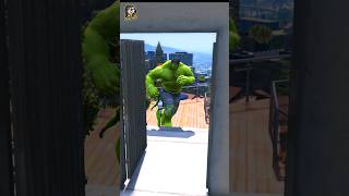 GTA -V She Hulk Pareshan ho gyi Hulk se #shortvideo #shorts #gta #gta5 #hulk #ironman