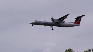 PALExpress De Havilland Canada (Bombardier) Q400 NextGen On Short Final @ Puerto Princesa Airport