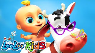 [ 2 HOURS ] Miss Daisy Moo Cow 🐮 Nursery Rhymes | FunTastic Kids Songs by LooLoo Kids