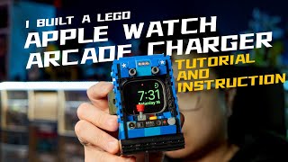 I built a LEGO Apple Watch Arcade Charger Stand | Build Your Own with Me! (Tutorial & instructions)