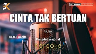 KARAOKE CINTA TAK BERTUAN_AULIA_NADA WANITA | COVER KORGPA50 | Amaj