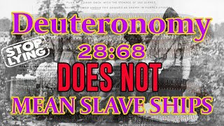 EOI VS IUIC ATLANTA: THE DEUTERONOMY 28:68 LIE DESTROYED IN THE ISRAELITES FACE! #bibleonly#GOD