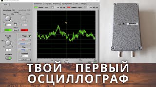 Первый осциллограф. SoundCard scope.