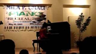 Mariel's recital:Cannon in D