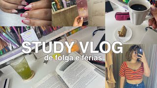 STUDY VLOG - dia a dia, conversas e estudo