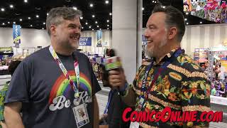 SDCC - DC Interview with Jeffrey Brown (Batman and Robin and Howard)