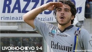 LIVORNO-CHIEVO 2-4 - Radiocronaca di Ugo Russo (13/4/2014) da Radiouno RAI