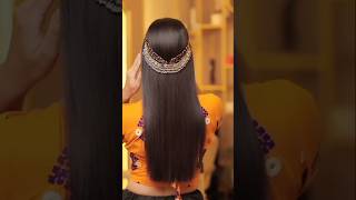 Navratri festival garba hair style design subscribe for more #youtubeshorts #hairstyle