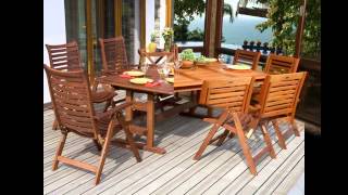 Teak patio furniture