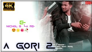 A GORI 2 || New Santali WhatsApp Status Video || A Gori Re 2 || Romeo Baskey And  Adiwista Kumari