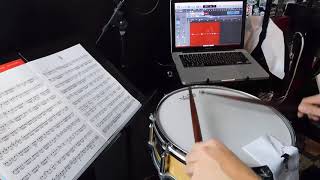 Mitchell Peters Intermediate Snare Drum Studies Etude 8 108bpm