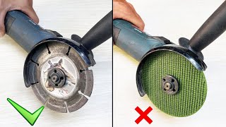 Why didn't I know this before! angle grinding technique from a Other level plumber