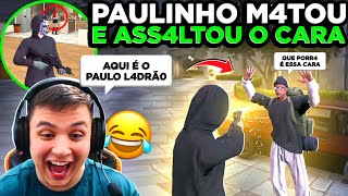 Paulinho o Loko saiu Ass@ltando todo mundo, e foi atrás de um caminhão de arm@s *PAULO LADRÃO* 😂