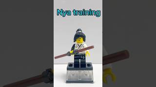 Lego ninjago : nya training #lego #legoninjago #ninjagolego #minifigures #ninjago