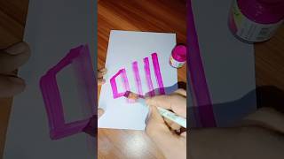 ALLAH name arabic calligraphy tutorial #shortvideo #calligraphy