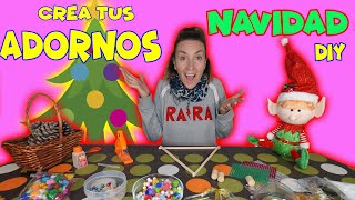 Crea tus propios ADORNOS de NAVIDAD 2020!DIY! Enreda2