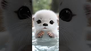 So Adorable! These Super Cute Baby Otters Will Melt Your Heart#cute #animation #animals #otter