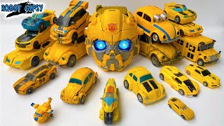 Unusual Rise of the BumbleBee TRANSFORMERS Toys |Yellow Tobot Robot The Beasts OPTIMUS PRIME Revenge