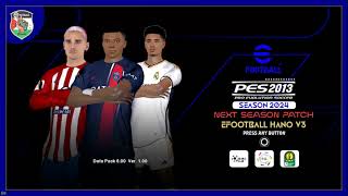 PES 2013 PC | Cara Pasang Next Season Patch Update 2024 PC/Laptop Kentang