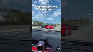 SINFONIA DOS SUPERCARROS #supercars #aspirado