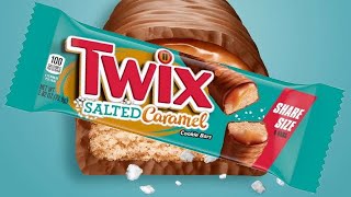 Twix Salted Caramel Candy Bar Tasting