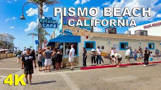 [4K] Pismo Beach, California Walking Tour