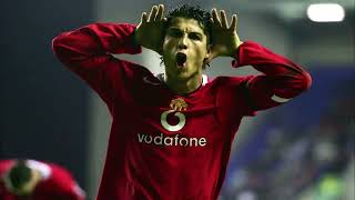 CRISTIANO RONALDO YOUNG - MANCHESTER UNITED 2003 - 2006 ⚽🐐🔥🌪️⚡💨🤖 *Unbelievable legendary young CR7*