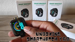 #21 - UNBOXING - SHOPEE - SMARTWATCH Y68 PRETO