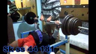 training bench 181kg 191kg 201kg bw 86kg