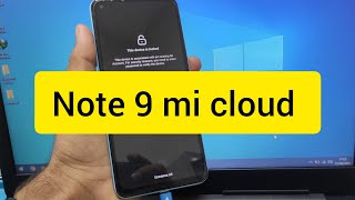 Como Remover Conta Mi cloud do Xiaomi Redmi note 9 usando a Unlock Tool