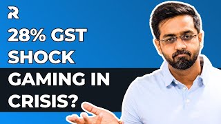 MASSIVE 28% GST on Online Gaming: Online Gaming Industry in Turmoil | CA Rahul Jain