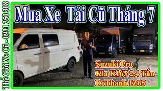 Mua Xe Tải Cũ Suzuki Pro 500Kg Tháng 7 | Thế Giới Xe Cũ.